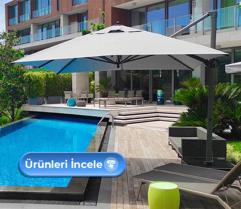 Yandan Gövdeli Şemsiyeler