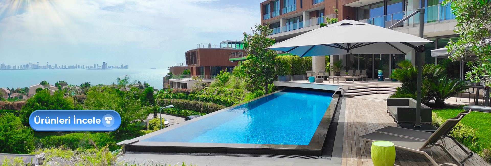 Yandan Gövdeli Şemsiyeler